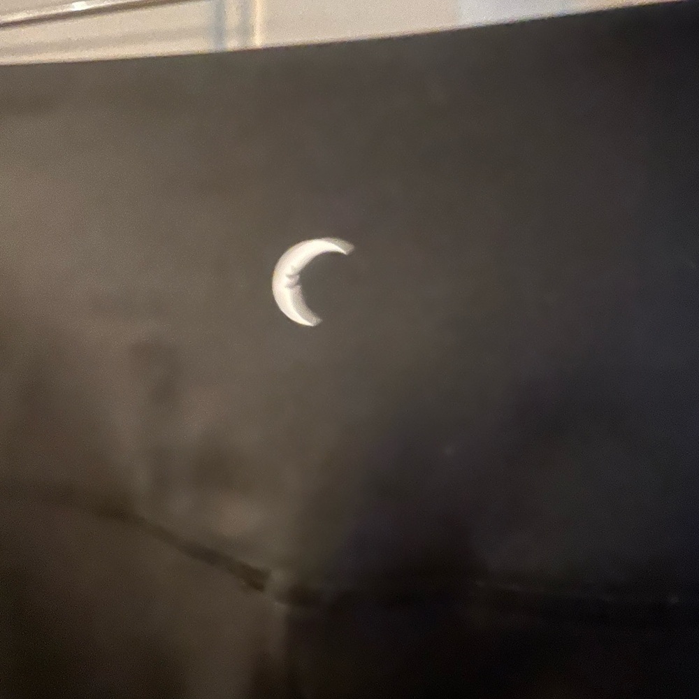 Zyia Active Black Leggings with zyia Active down the sides in white, size 4 - Picture 5 of 8